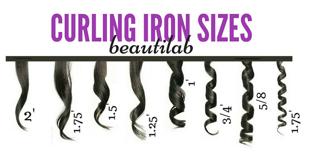 different curling irons