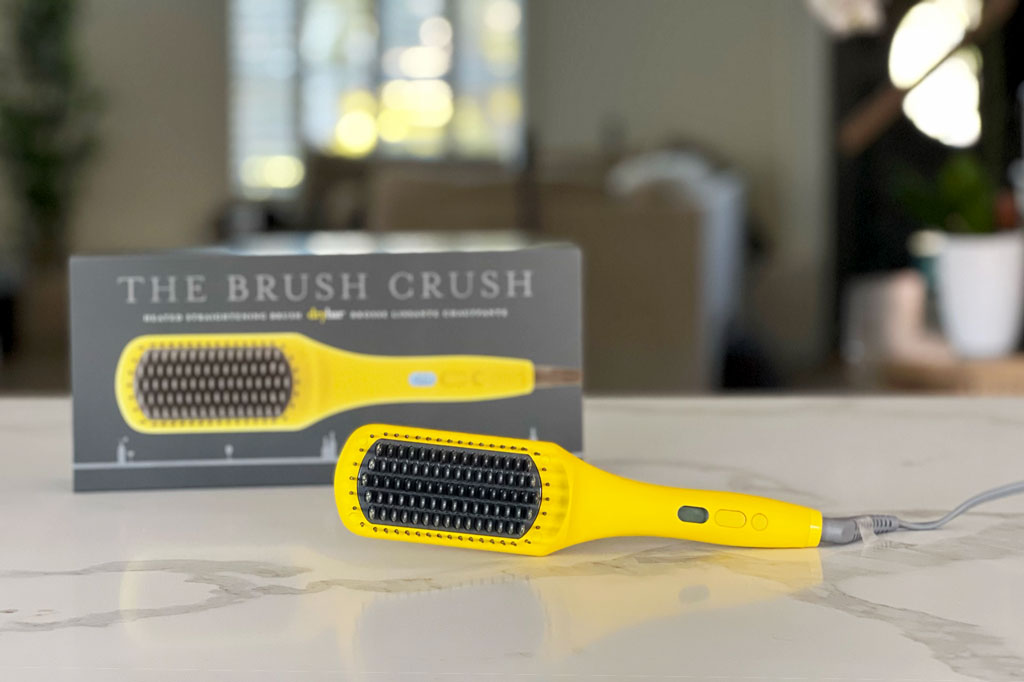 Drybar The Brush Crush Heated Straightening Brush Review