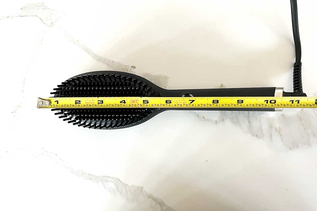 Ghd Glide Smoothing Hot Brush tool length