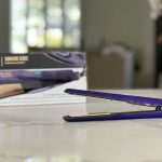 Hot Tools Purple Ceramic Digital Flat Iron review