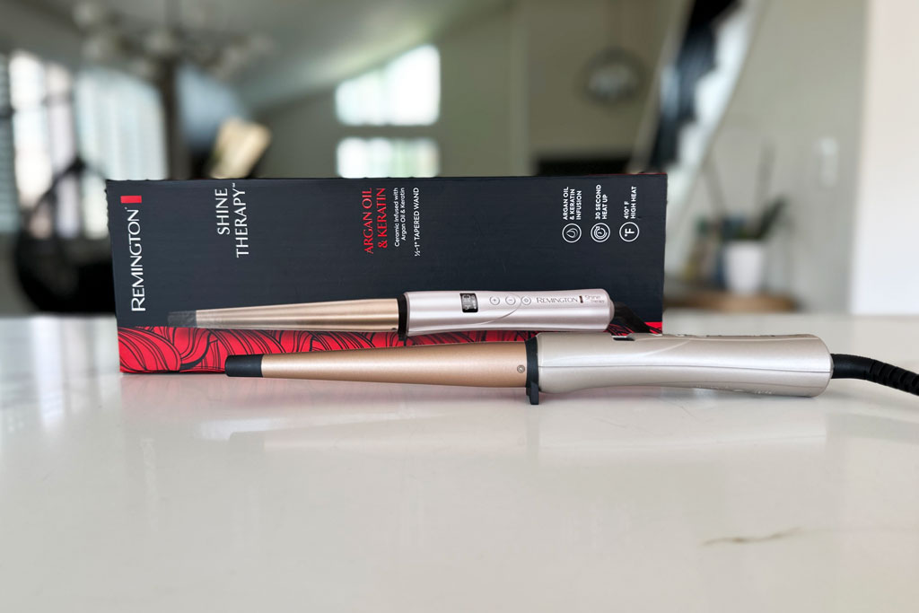 Remington Shine Therapy Tapered Curling Wand Review