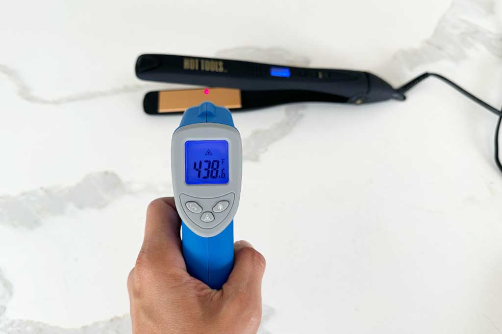 Hot-Tools-Pro-Signature-Salon-Digital-Flat-Iron-maximum-temperature