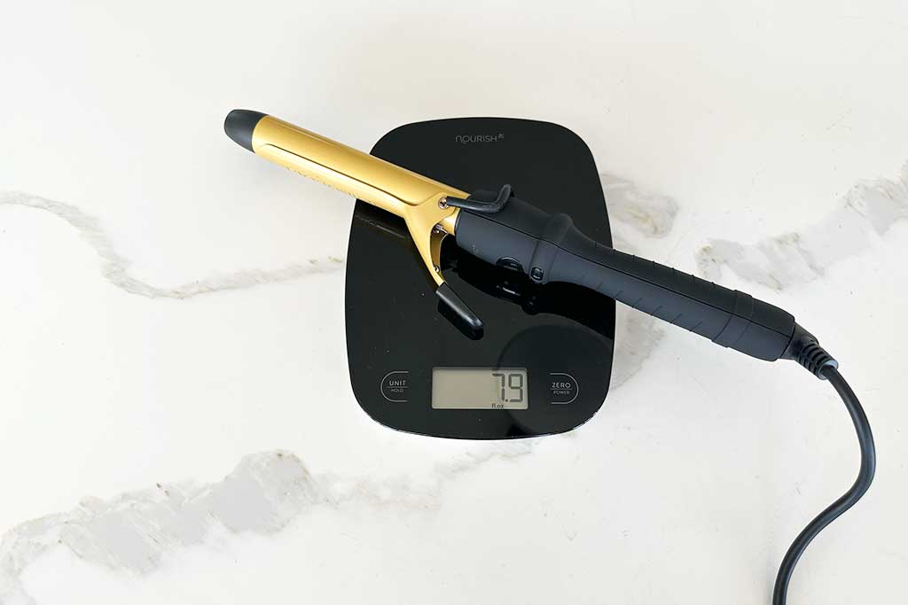 Bio-Ionic-GoldPro-Spring-Curling-Iron-weight