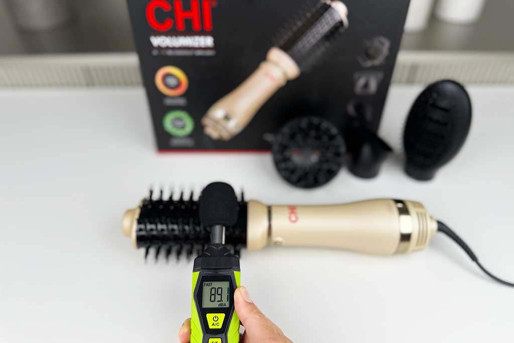 CHI-Volumizer-4-in-1-Ionic-Blowout-Brush-maximum-noise-level