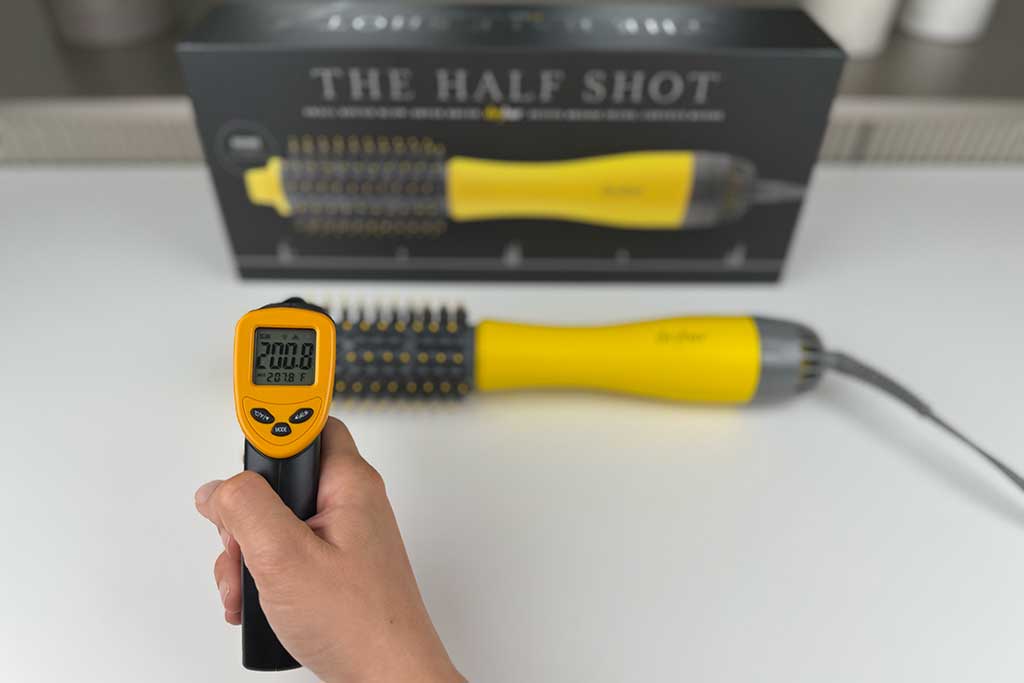 Drybar-The-Half-Shot-Blow-Dryer-Brush-high-heat-setting-temperature