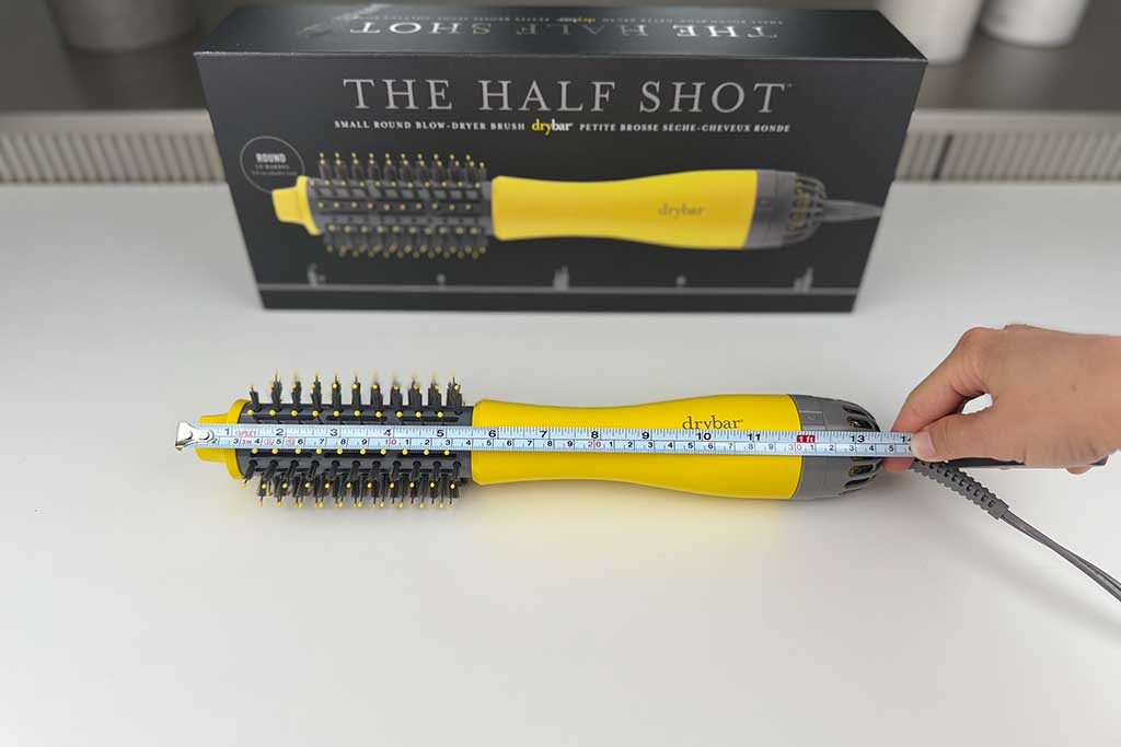 Drybar-The-Half-Shot-Blow-Dryer-Brush-tool-length