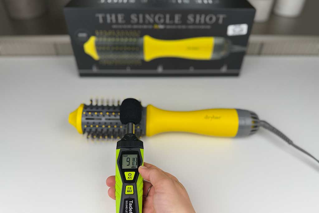 Drybar The-Single-Shot-Round-Blow-Dryer-Brush-maximum-noise-level